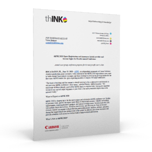 thINK press release