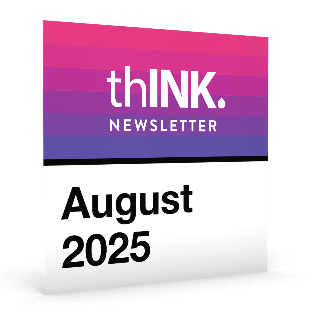 August thINK newsletter graphic