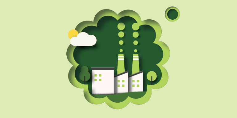 Carbon Emissions and Your Sustainability Strategy Illustration