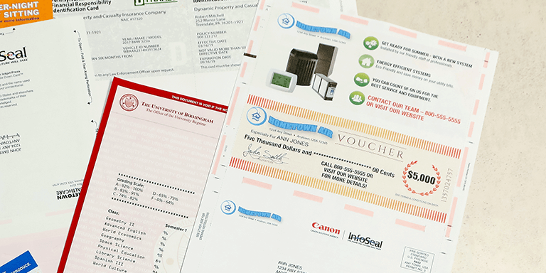 Print samples in new markets