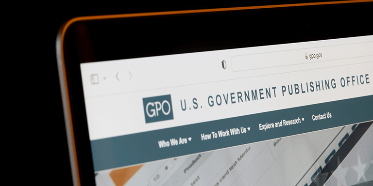 US Government Publishing Office (GPO) Website
